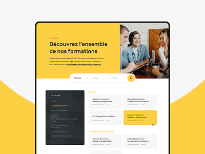 Institut Limayrac branding design ecole formation interface marketing school university université ux webdesign website wordpress