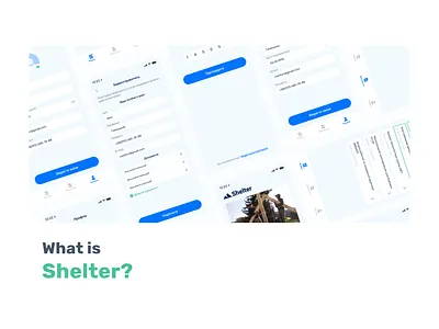 Shelter adobexd exoft figma graphic design