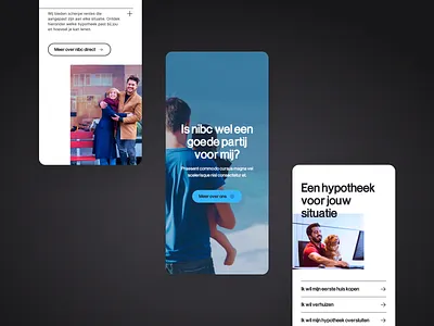 A new website for NIBC Direct branding design figma ui ux web