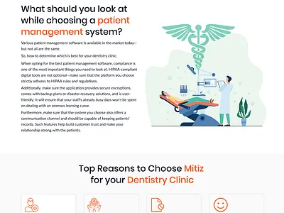 Dentistry management solutions
