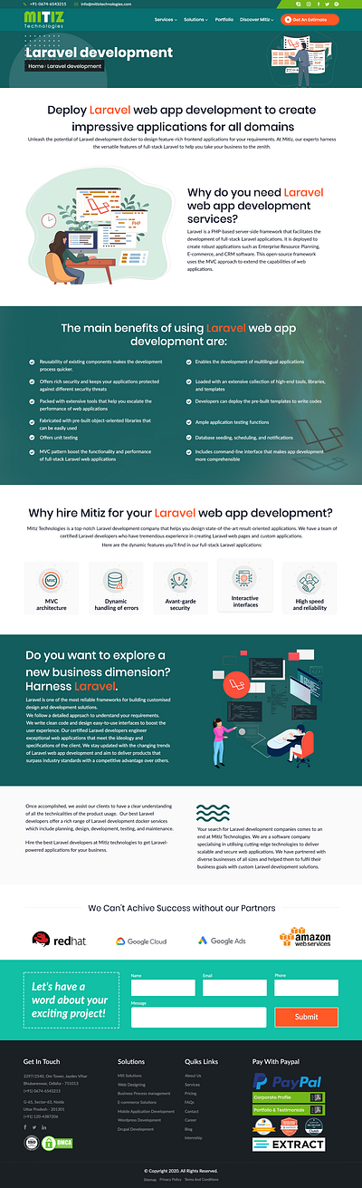 Laravel development