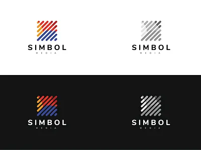 SIMBOL Media logo branding design logo symbol