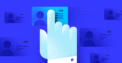 Choose the right CV branding ill illustration it it company kosma startup