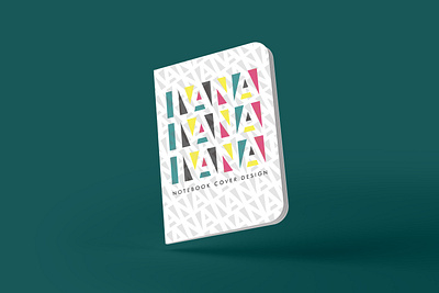 Round corner notebook_IVANA 4 colors colors cover cover design cover notebook design font green grey ivana opacity pink round corners shapes text yellow