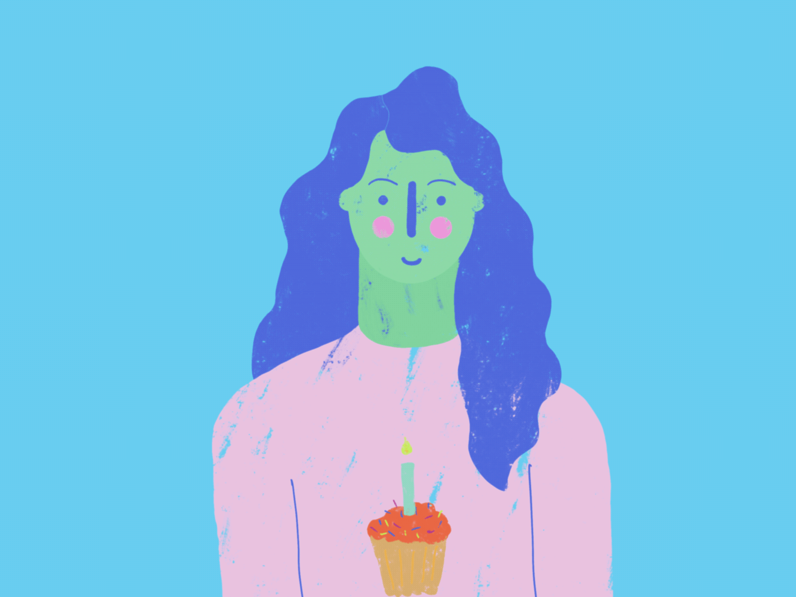 My first year animation character design graphic design illustration procreate