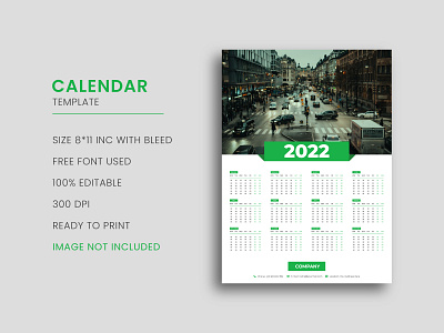 Calendar Design 2022 branding business calendar calendar 2022 calendar template corporate office designeramin desk calendar graphic design identity office school wall calendar