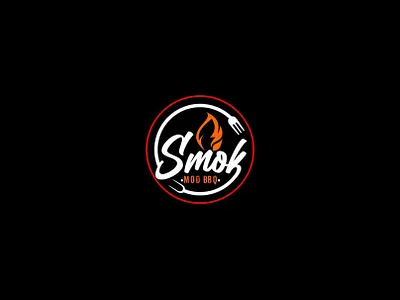 BBQ Logo Design bbq bbq food logo bbq logo bbq restaurtant logo branding burger food logo design fast food logo graphic design grill logo grill restaurant logo grill smoke logo illustration logo pizza logo smok logo smoke logo spacegraphique vector
