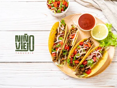 Niño Viejo - Taqueria - Branding branding design food foodtruck graphic design logo logo design logotype mexican food restaurant streetfood tacos taqueria visual identity
