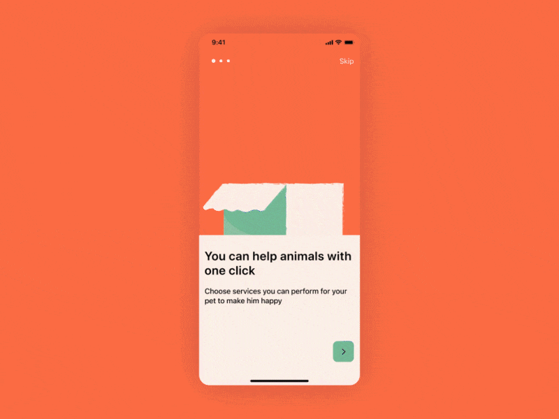 Taily onboarding animation animation app colors concept design illustration mobile app onboarding pets splash ui ux