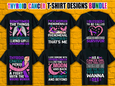 Thyroid Cancer T Shirt Design Bundle best t shirt design website custom t shirts custom t shirts online custom text shirt design graphic design illustration logo shirt shirts t shirt t shirt design ideas t shirt design maker t shirt design template thyroid cancer thyroid cancer awareness thyroid cancer shirts thyroid dieases typography t shirt design vintage tshirt