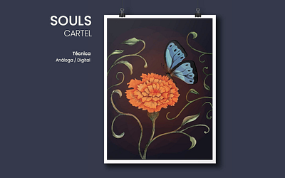 SOULS - Cartel graphic design