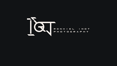 Ronhiel Inot Photography branding logo photography logo