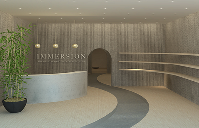 Immersion Meditation Studio Concept 3d