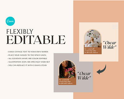 Wilde - Instagram Canva Template canva