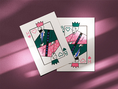 Wedding Invitation Illustration 🦄 art art director character character design design drawing fashion heart illustration invitation card invitation design lgbt lgbtq loveislove minimal pride procreate wedding wedding invitation