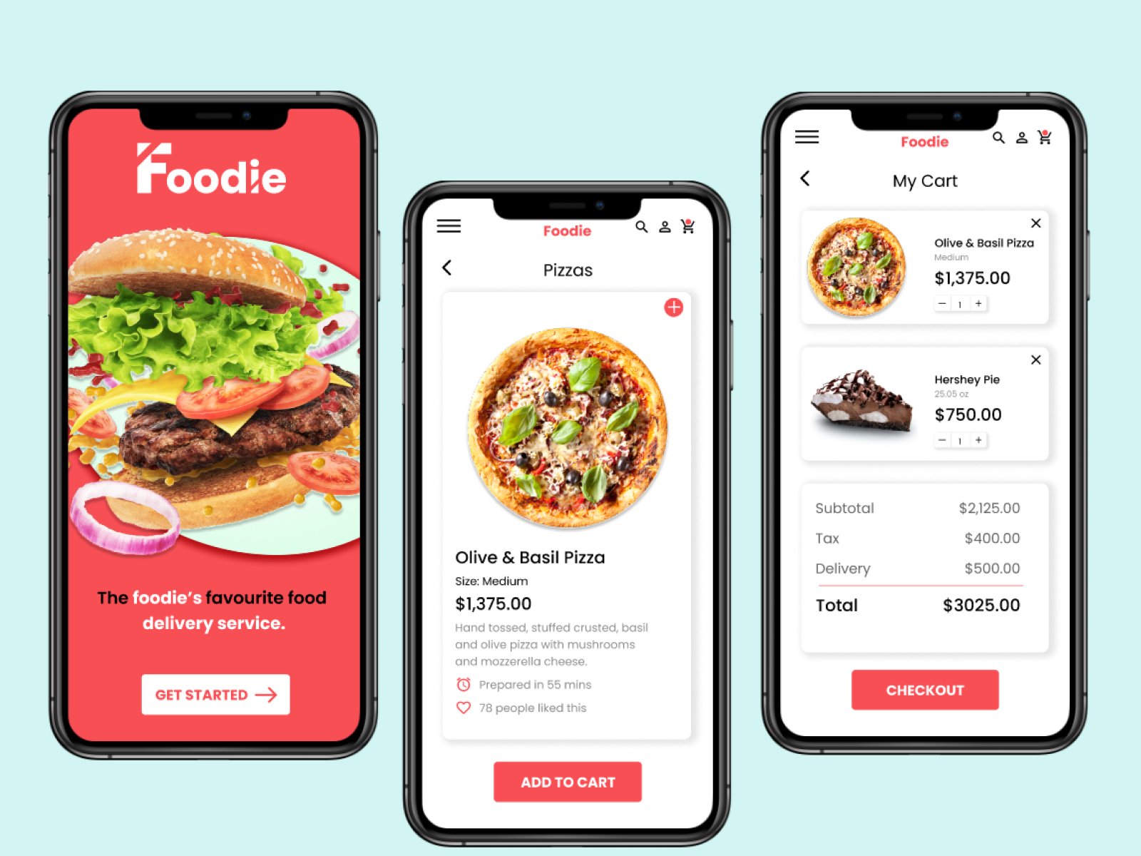 Example of Daily UI #058 - Shopping Cart