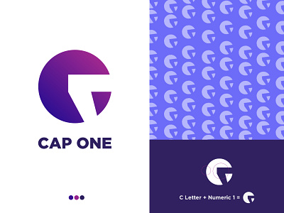 Cap One Logo Project 3d gradient logo brand brand identity branding c letter logo conceptual logo corporate logo creative logo graphic design letter logo logo logo design logo design trends logo ideas logos modern logo symbol typography typography logo unique logo