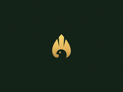 Bird Idea | Brand bird brand branding gold identity logo