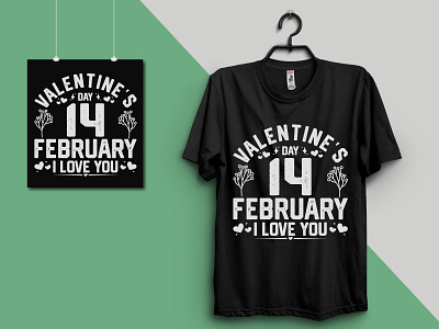 Happy Valentine's Day T-Shirt Design branding clothing brand dribbbleweeklywarmup graphic t shirt happy valentines day illustration logo love day love logo shirt design t shirt design typography valentine day design valentine day logo for couple valentine day t shirt valentines valentines day valentines day card vector