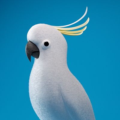 AVE 3d ave bird c4d character illustration octane render