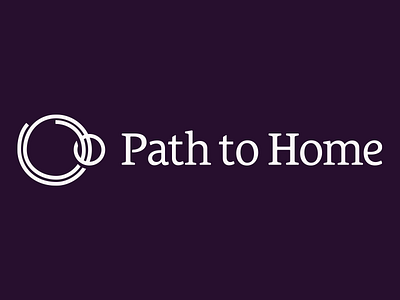 Path to Home branding le monde courier logo realtor realty typography