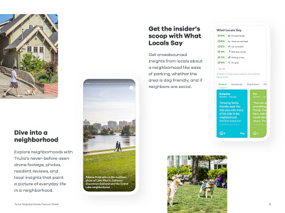 Trulia Neighborhoods product sheet 2 neighborhood product marketing real estate trulia