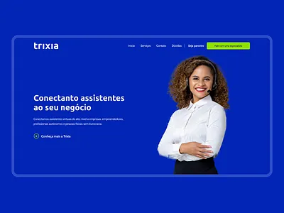 Trixia branding form front end inspiration landing page ui ui design uiux