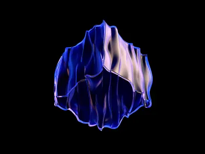 Box 3d abstract design digitalart glass houdini illustration metal motion graphics noise redshift3d shine soft