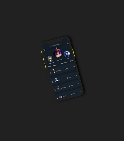 Leaderboard 019 app dailyui design leaderboard ui ux web