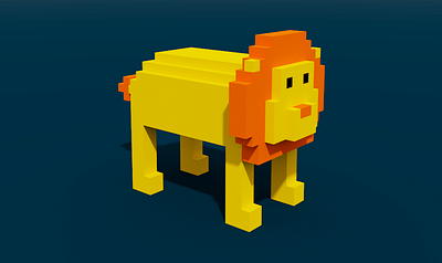 Hi, I am Leo Lei design voxel voxelart