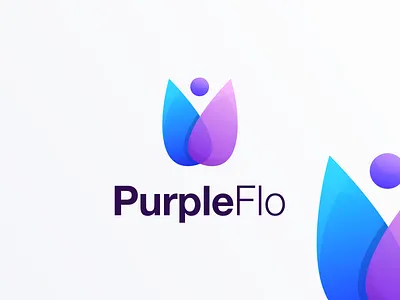 Flower Logo brand branding color colorful logo design flower logo illustration logo modern logo prio hans typography ui ux vector