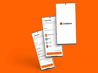 LiveScore™ #Figma UX/UI Design adobe xd design figma football illustration livescore logo ui ux