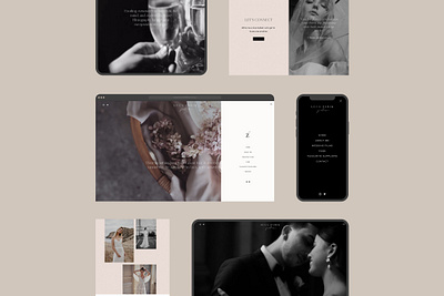 Luca Zarik Website black and white blush design event website graphic design pink squarespace squarespace website ui ux website website design website designer wedding wedding website