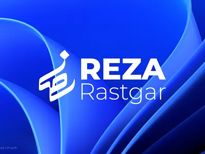Reza Typography branding design illustration khajeh logo reza sajjad sajjad khajeh typography ui ux vector تایپوگرافی رضا