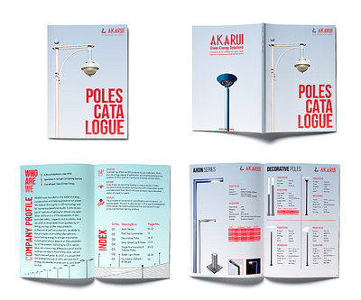 Catalogue branding graphic design typography