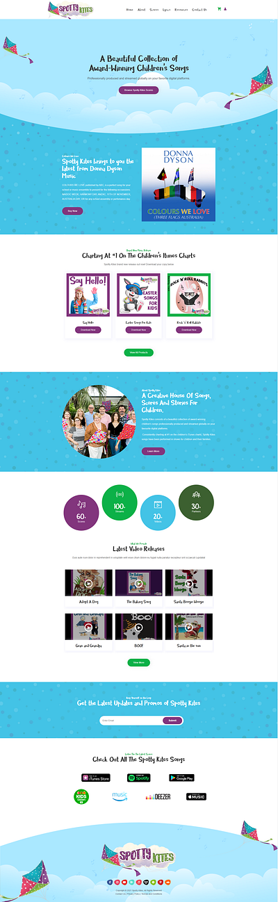 Spotty Kites beaverbuilder css design html wordpress
