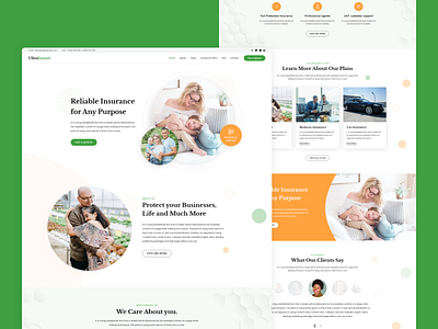 UltraInsure creative design dating website design typography ui ux web ui website design