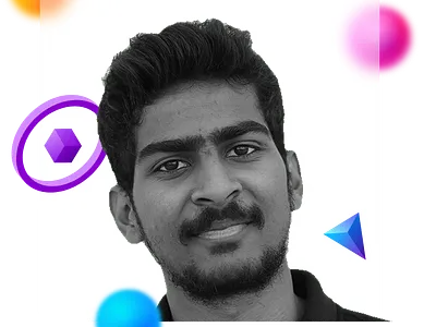 Glassmorphism Display Picture design illustration vector