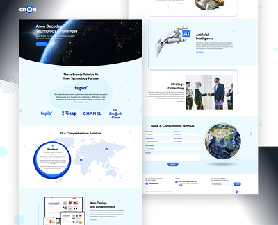 ANON - BRAND IDENTITY WEBSITE brand identity branding design illustration logo marketing typography ui ui kit design ux vector web website website design