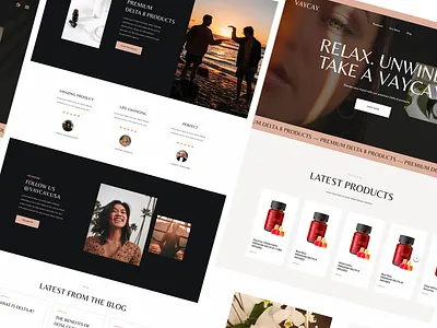 CBD Gummies & Vape branding design illustration logo ui ux vector white