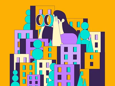 My City 2d art adobe illustrator behance branding character character design character illustration city view design dribbble flat character flat character design flat design freelance illustrator illustration illustrator procreate vector vector art vector character