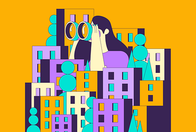 My City 2d art adobe illustrator behance branding character character design character illustration city view design dribbble flat character flat character design flat design freelance illustrator illustration illustrator procreate vector vector art vector character