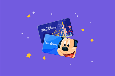 Prize Design: Disney World Theme Park Tickets adobe illustrator