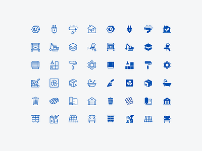 Iconset - Ofri aleksandrov alexandrov apple icons branding craft custom icons huliganio icon icon design icon pack iconography icons iconset linear ofri outline outline icons tools web icons