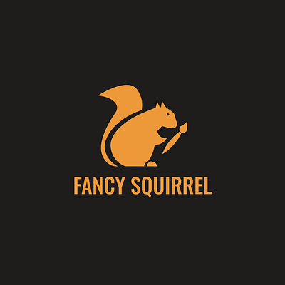 Fancy squirrel branding des design il illustration logo vector