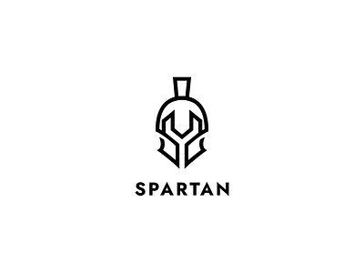 SPARTAN MECHANICAL LOGO company design initials logo logo logodesign modern logo simple logo