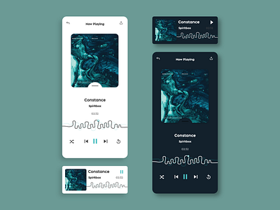Music Player App app branding design graphic design mobile app music music player ui ux