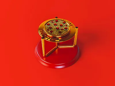 pizza ring 3d 3d modeling blender blender render bling gems gold jewel jewelry jewelry design pizza pizza ring ring