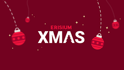 Erisium - Xmas 2021 christmas communication design flat vecteur vector xmas