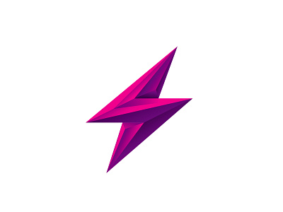 Purple lightning lightning lightning design lightning logo purple